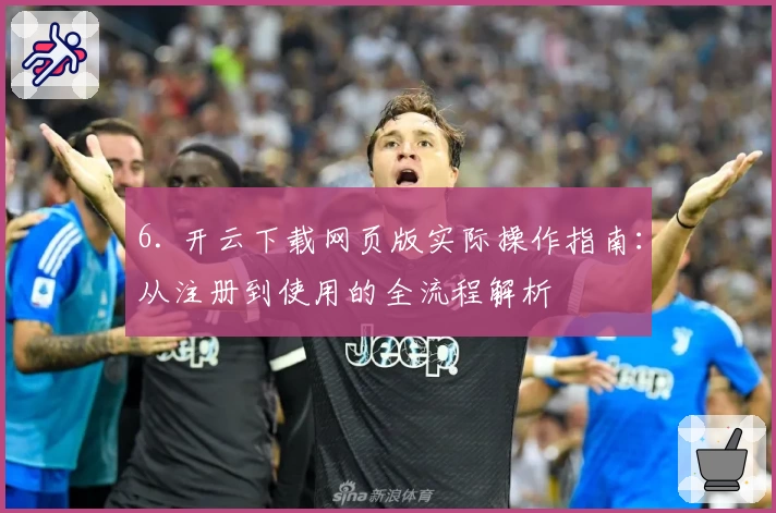 6. 开云下载网页版实际操作指南：从注册到使用的全流程解析